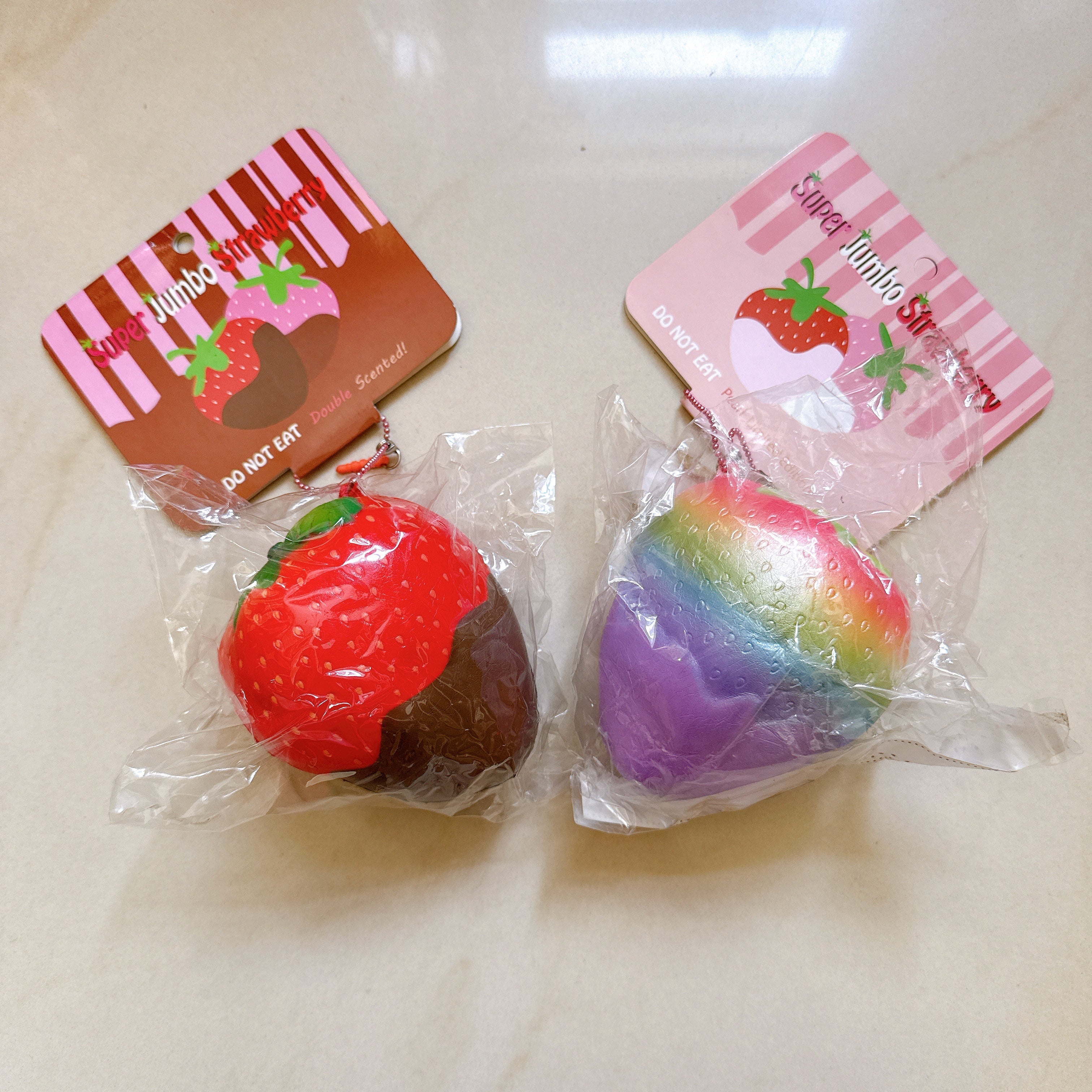 Punimaru Super Jumbo Strawberry Squishy | Rare Squishy Kingdom