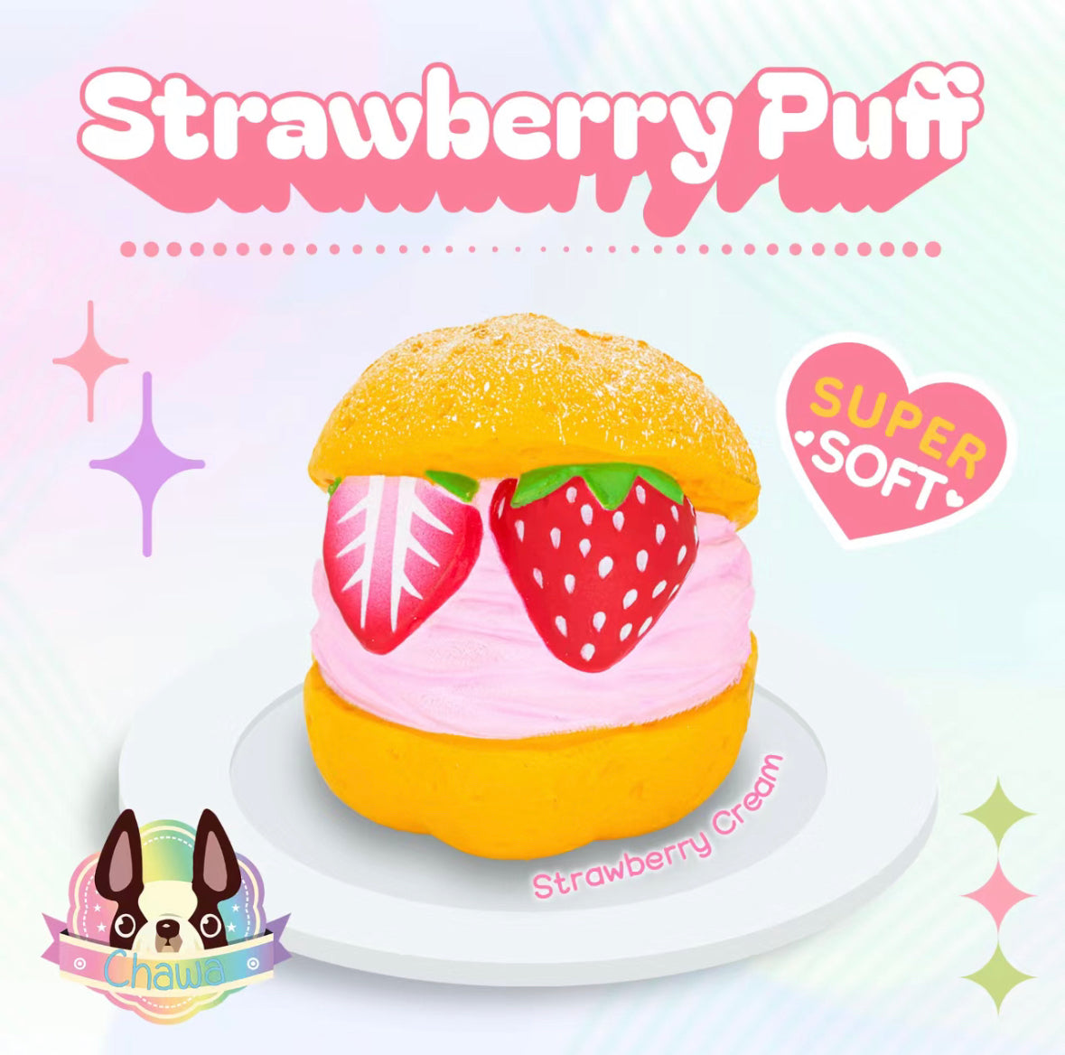 Chawa Chocolate Cream Puff – Raresquishykingdom