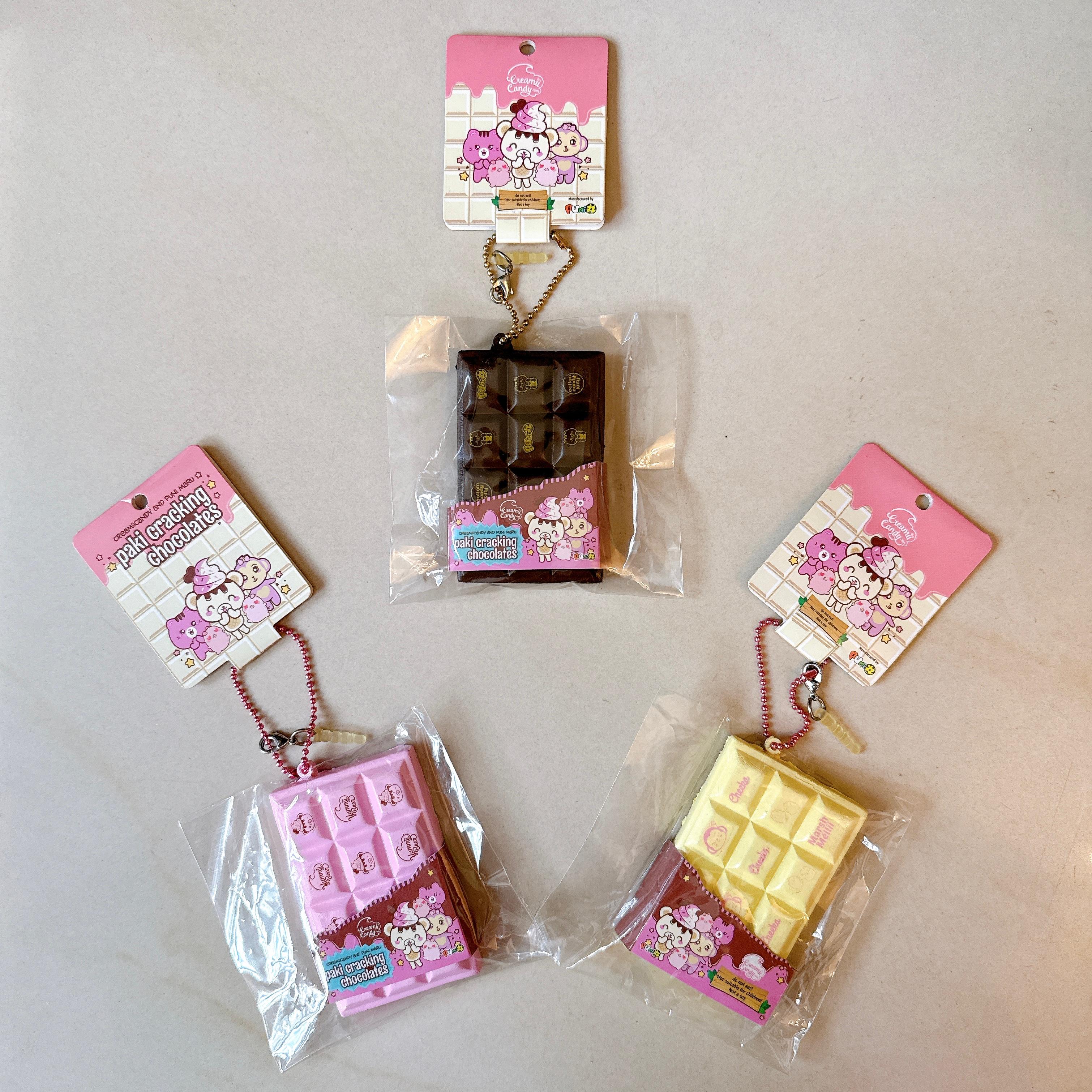 Creamiicandy x Punimaru Paki Cracking Chocolate Squishy | Rare