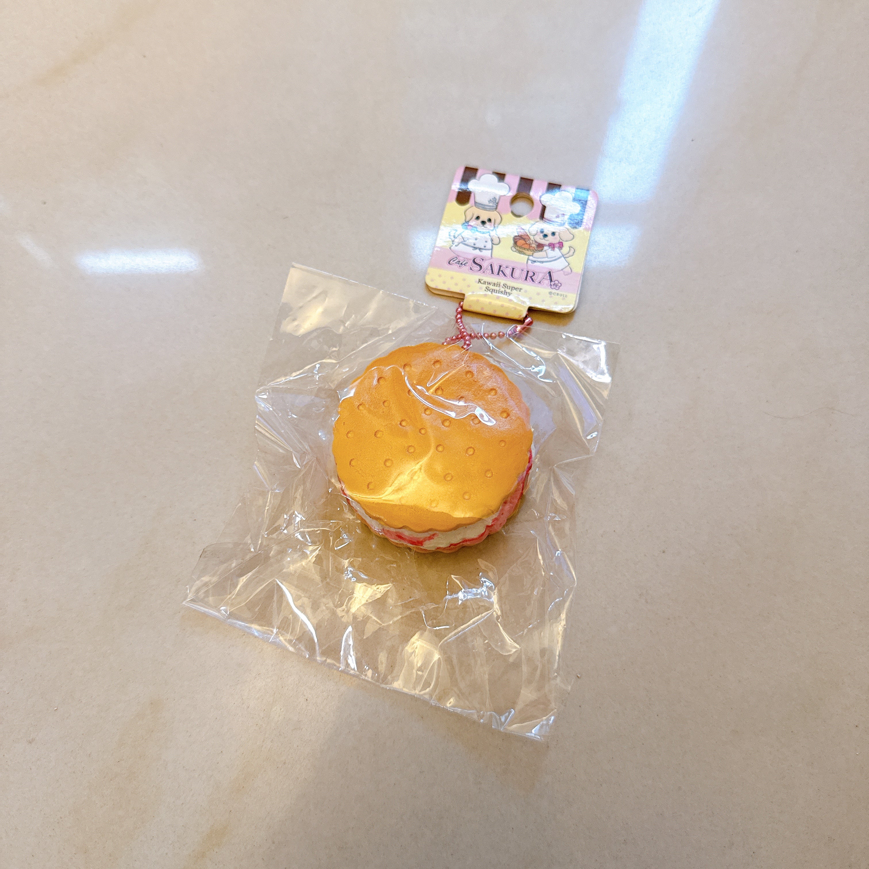 Cafe Sakura Icecream Sandwich Squishy