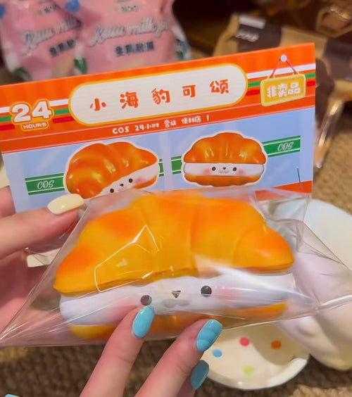 COS Seal Croissant Squishy