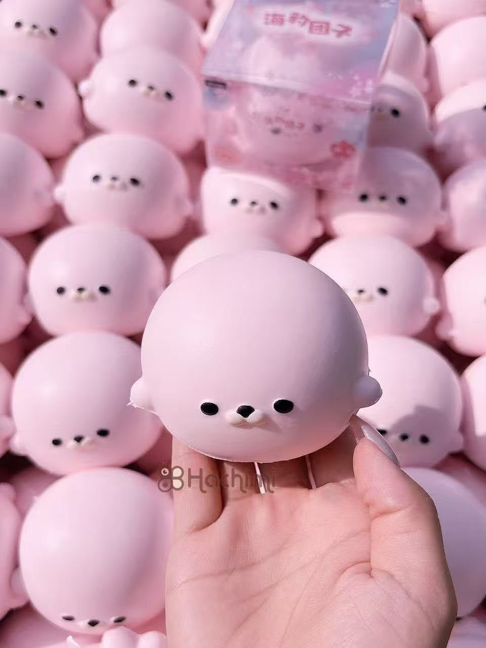 Hachimi Sakura Seal Dango Squishy