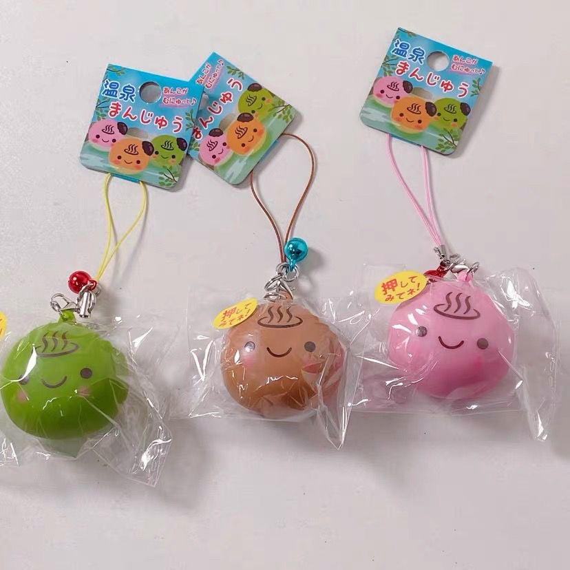 Onsen Bun Squeeze Toy