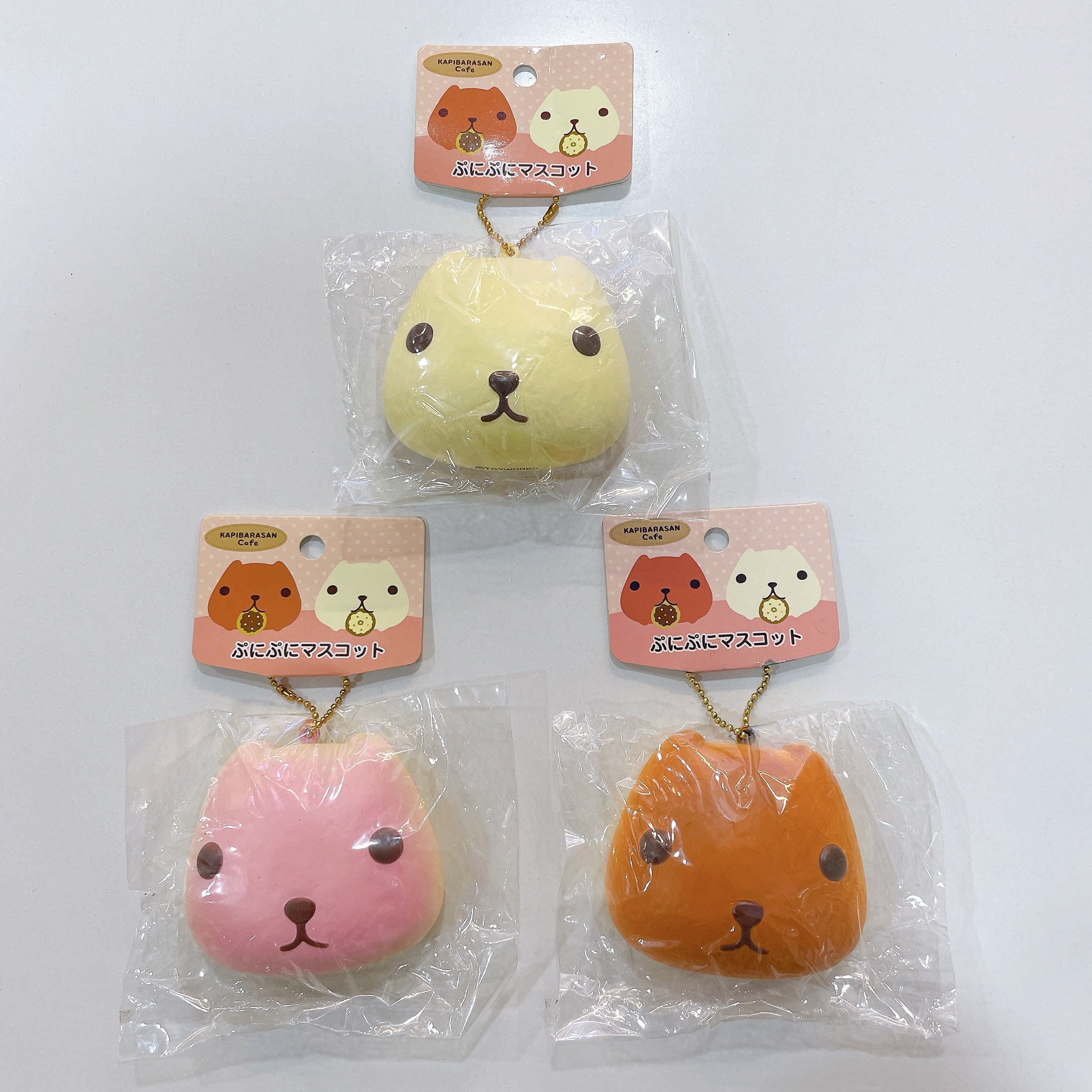Kapibarasan Head Bun Squishy