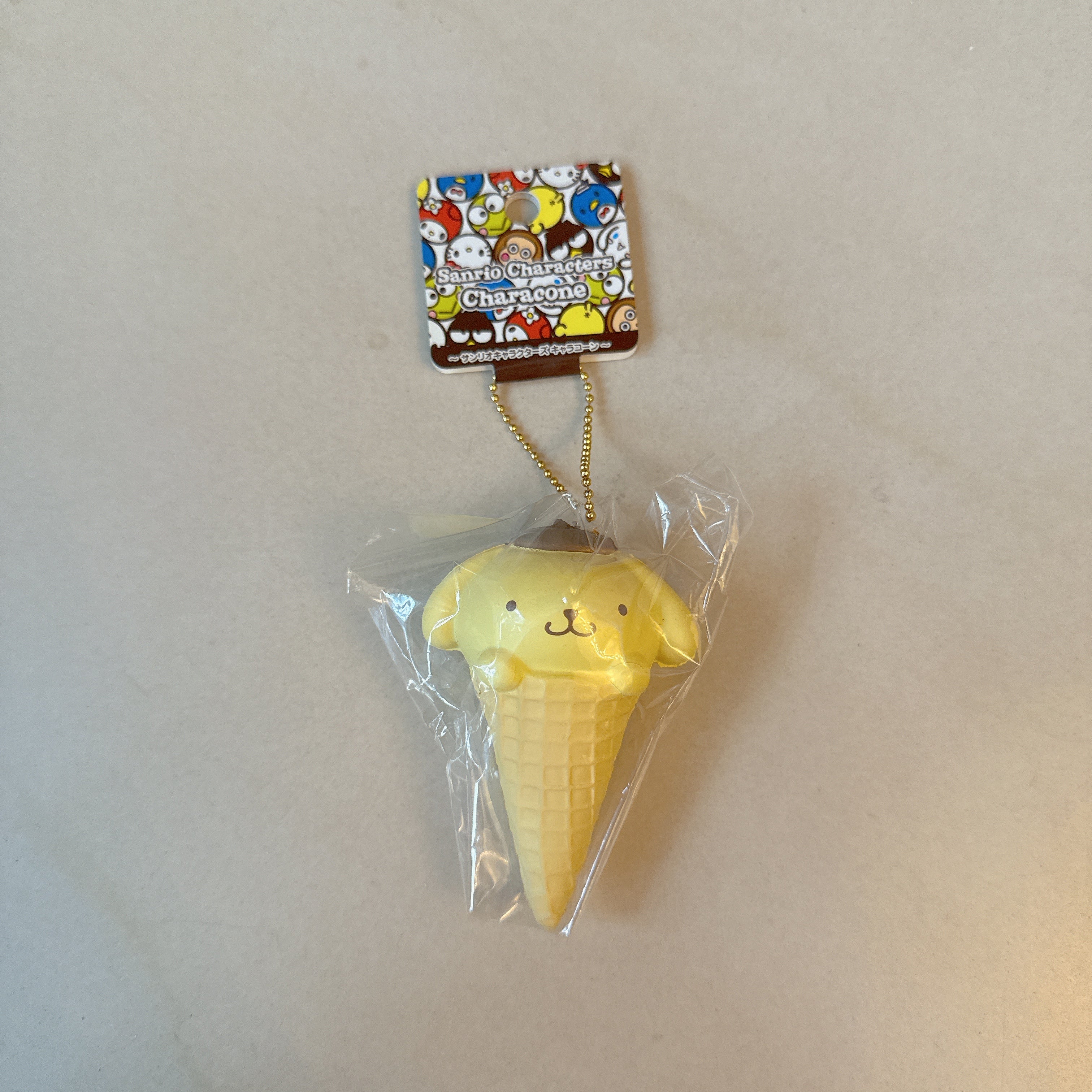 Pom Pom Purin Ice Cream Cone Squishy