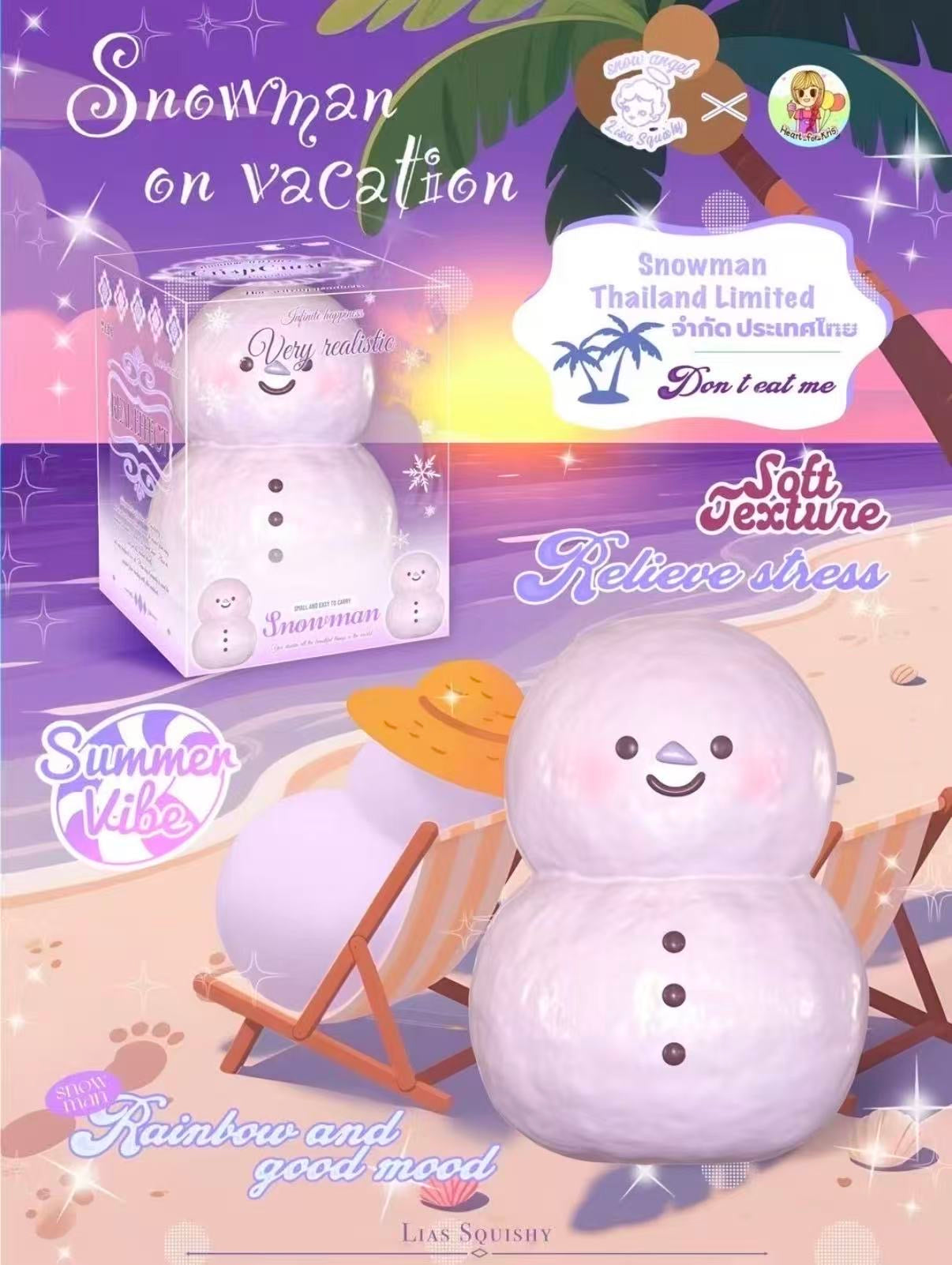Lisa Snowman Squishy (Thailand Limited Edition)