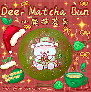 Deer Matcha Bun