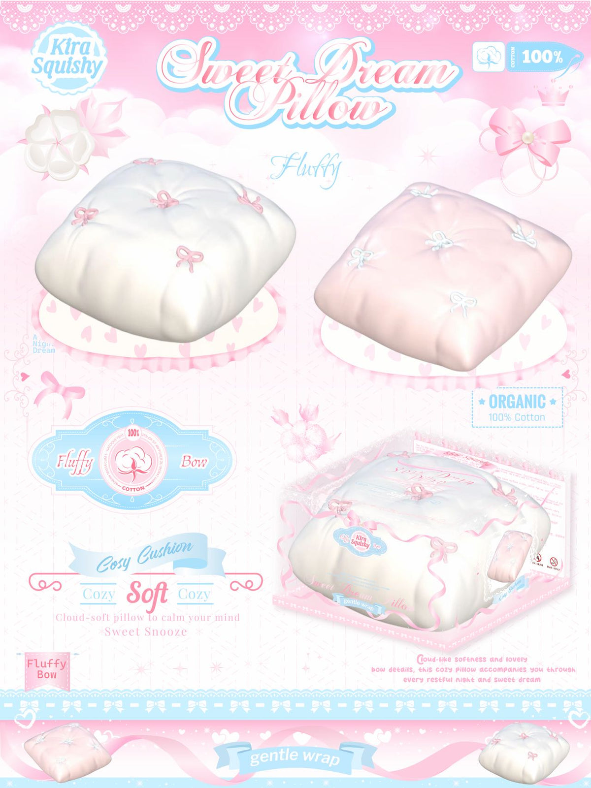 Kira Sweet Dream Pillow Squishy