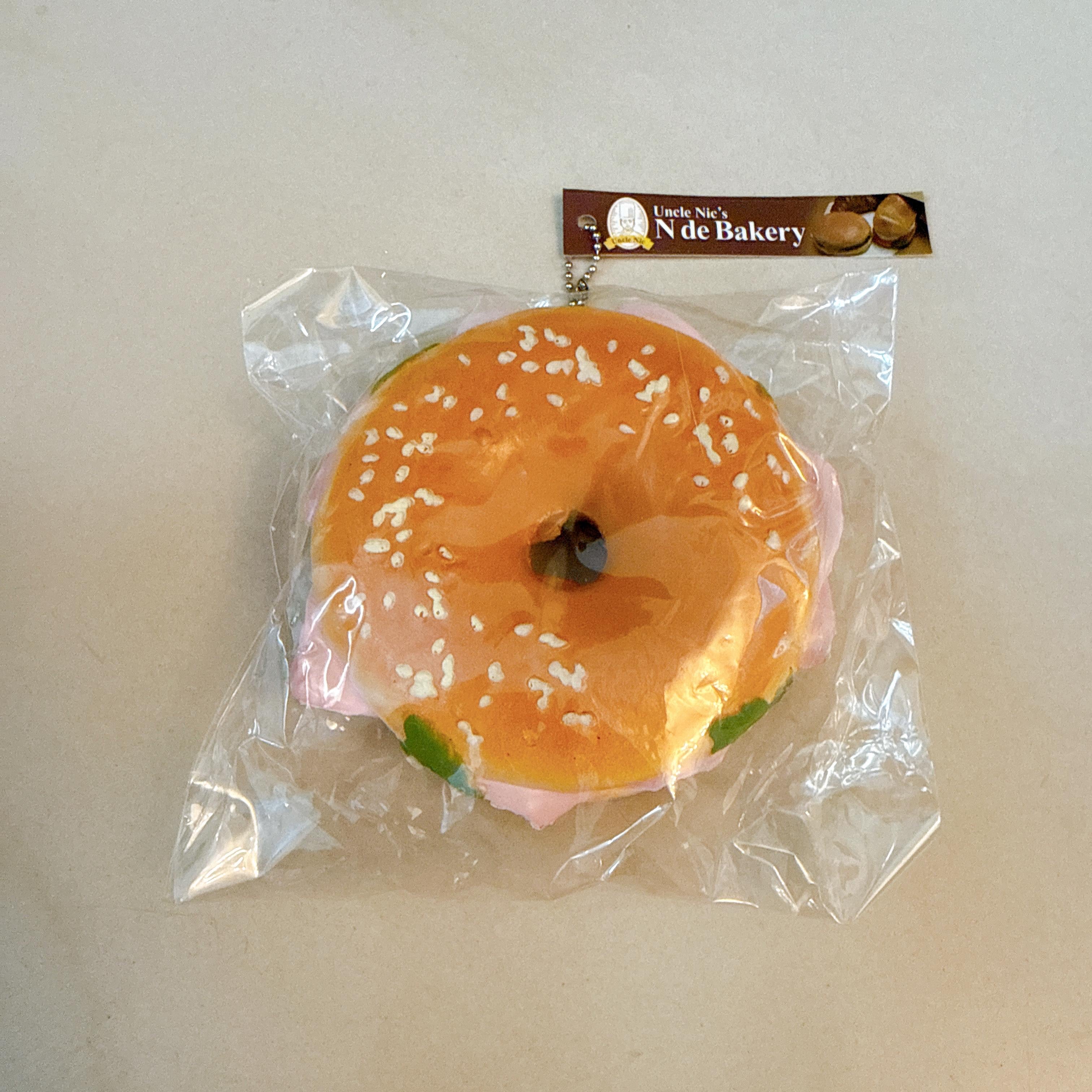 Uncle Nic’s Bagel Squishy (Pristine condition)