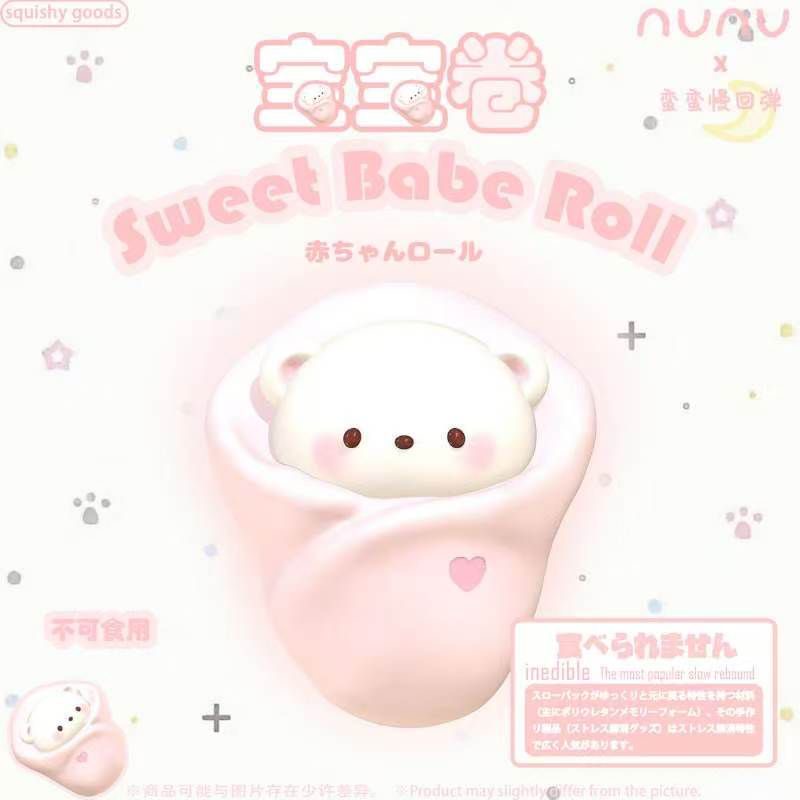 Nunu Sweet Babe Roll Squishy