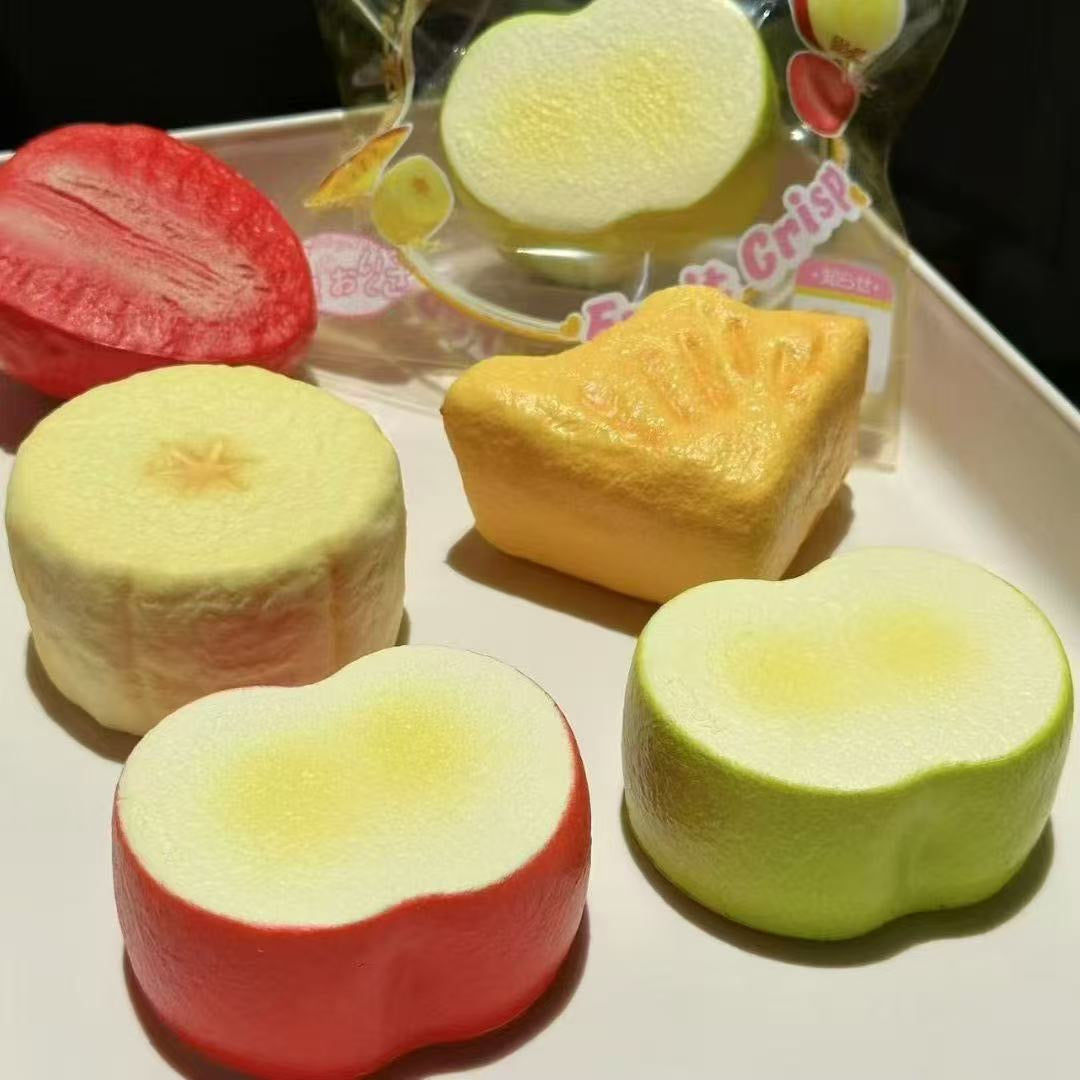 Moozy Fruit Crisp Squishy Series