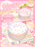 Zoey Strawberry Snow Cap Cheese Cake Squishy