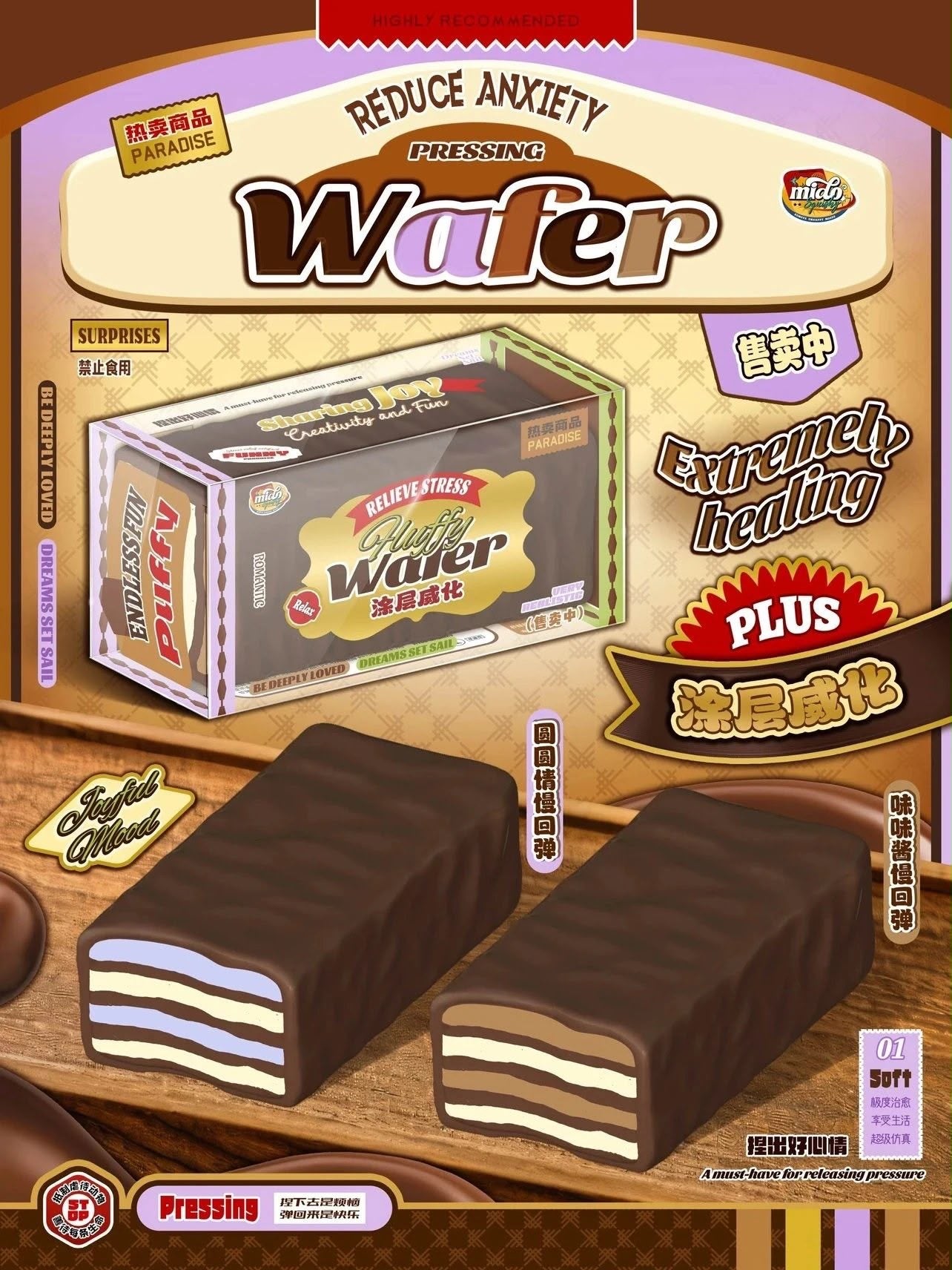 Mido Wafer Plus Squishy