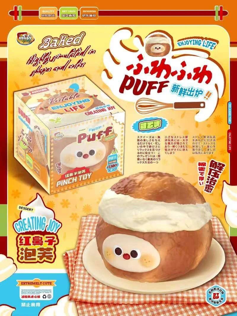 Mido Red Nose Puff Squishy