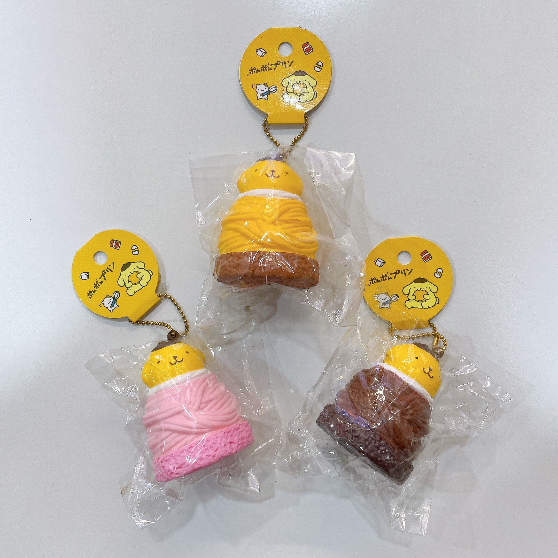Pom Pom Purin Dessert Squishy (2016 License)