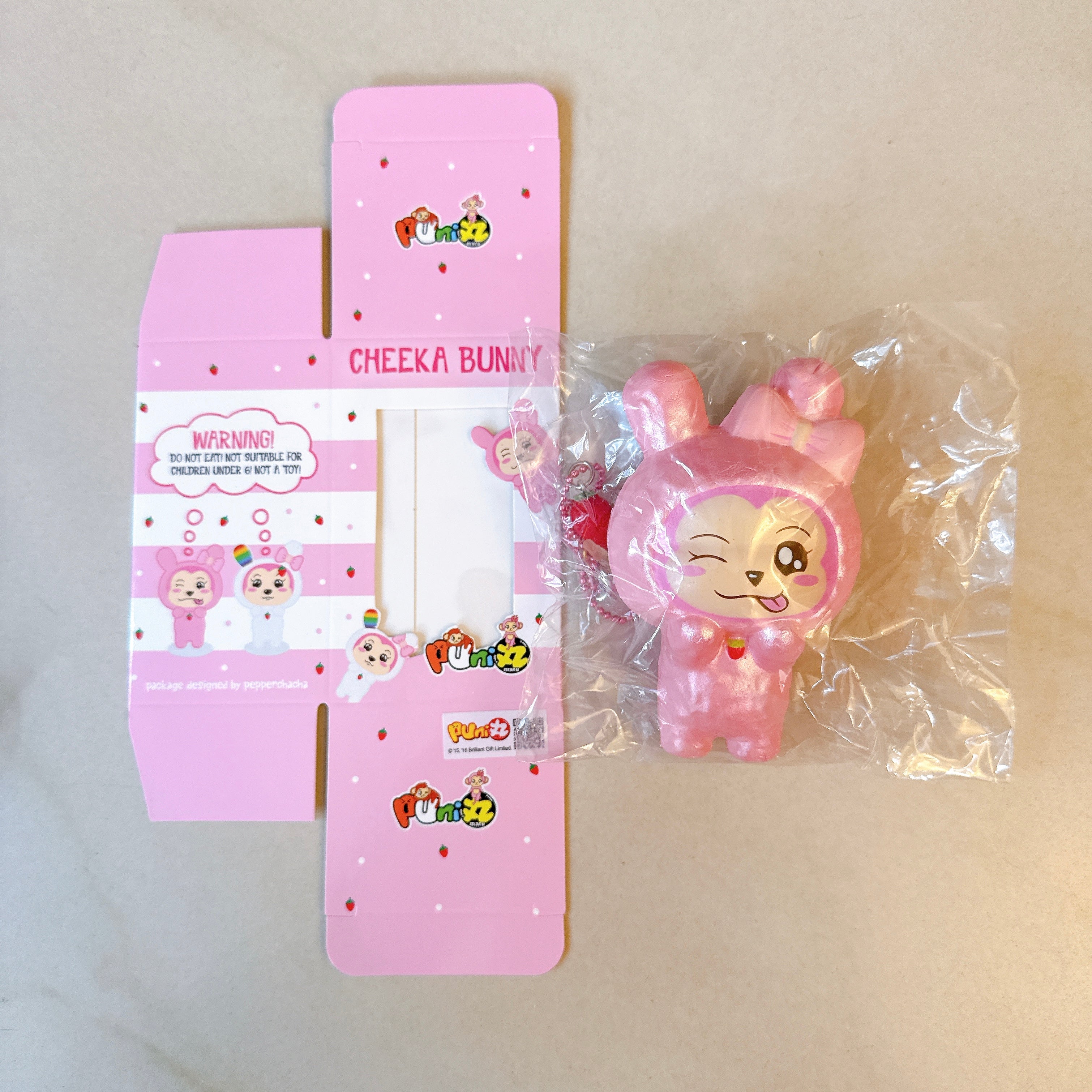 Punimaru Cheeka Bunny Squishy