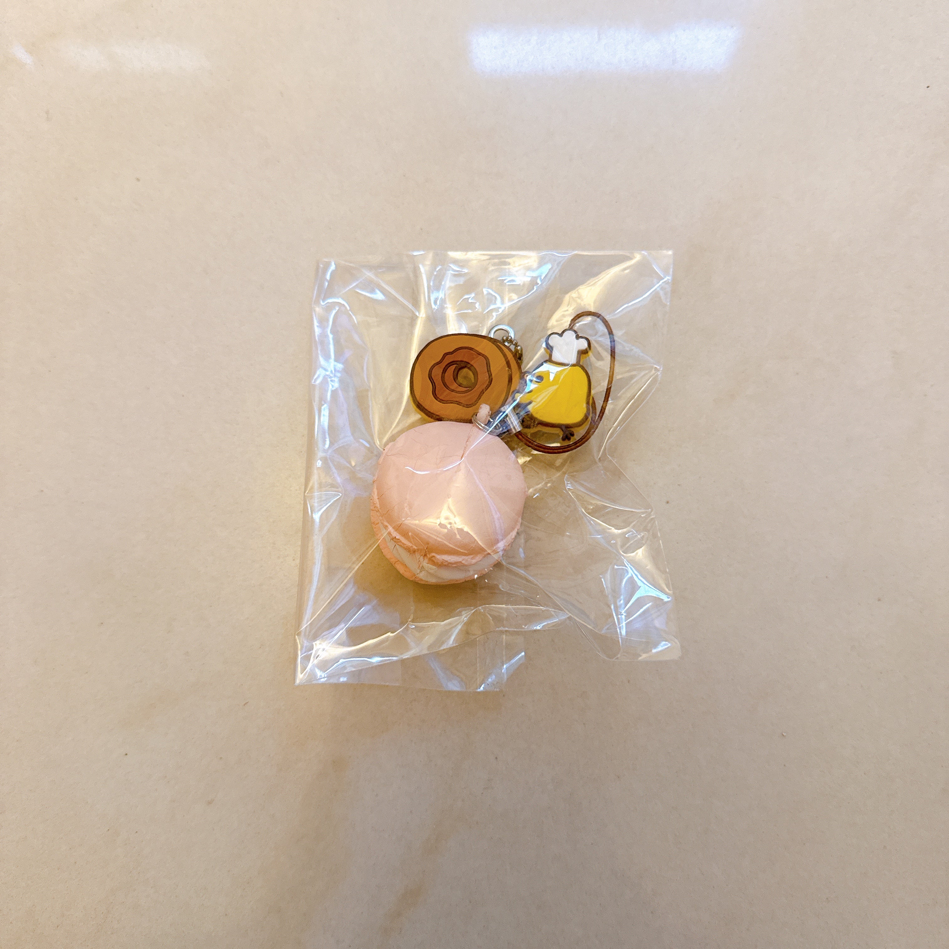 Rilakkuma Tagged Macaroon Squishy