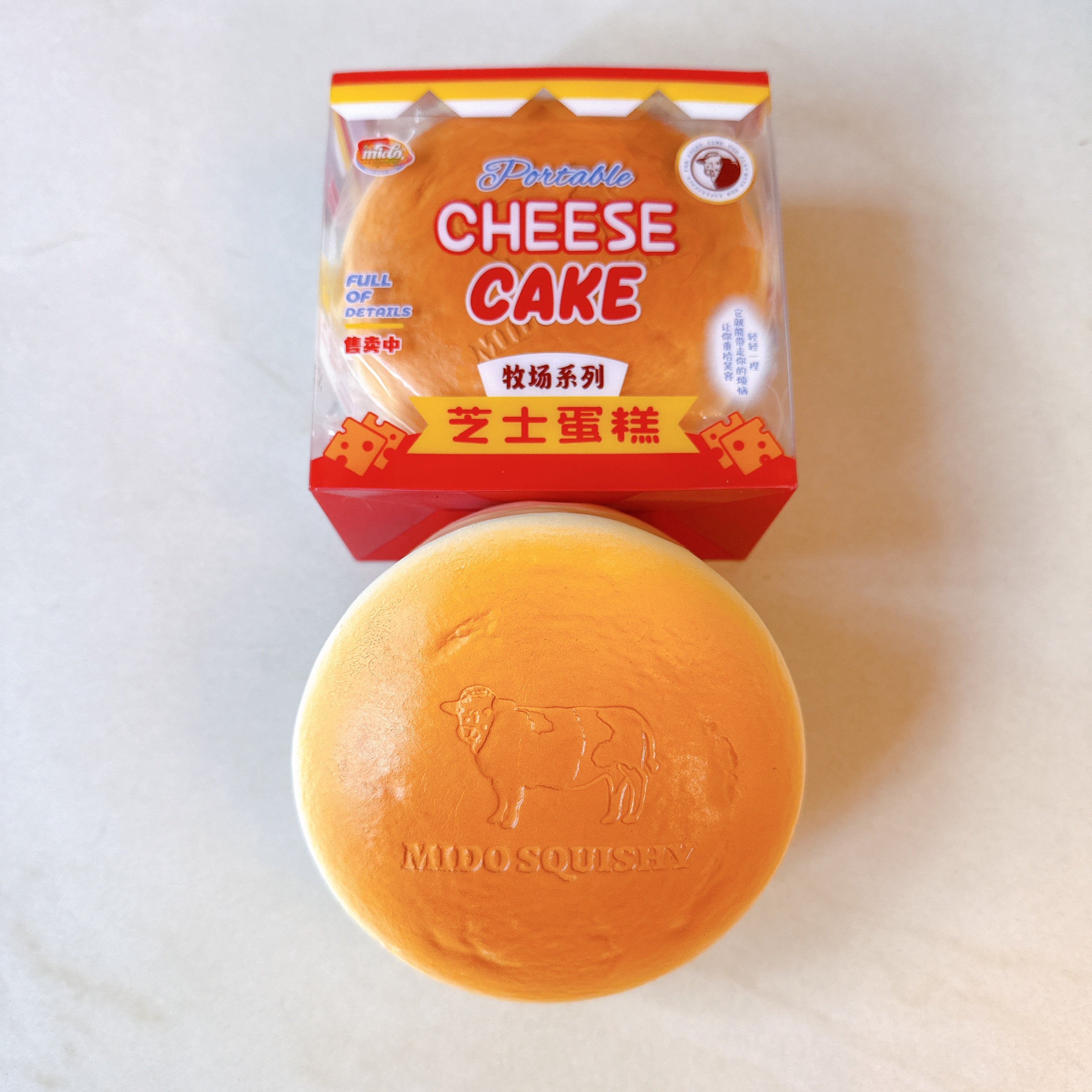 Mido Cheese Cake Squishy