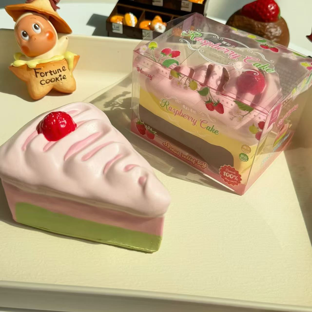 Moozy Raspberry Cake Squishy