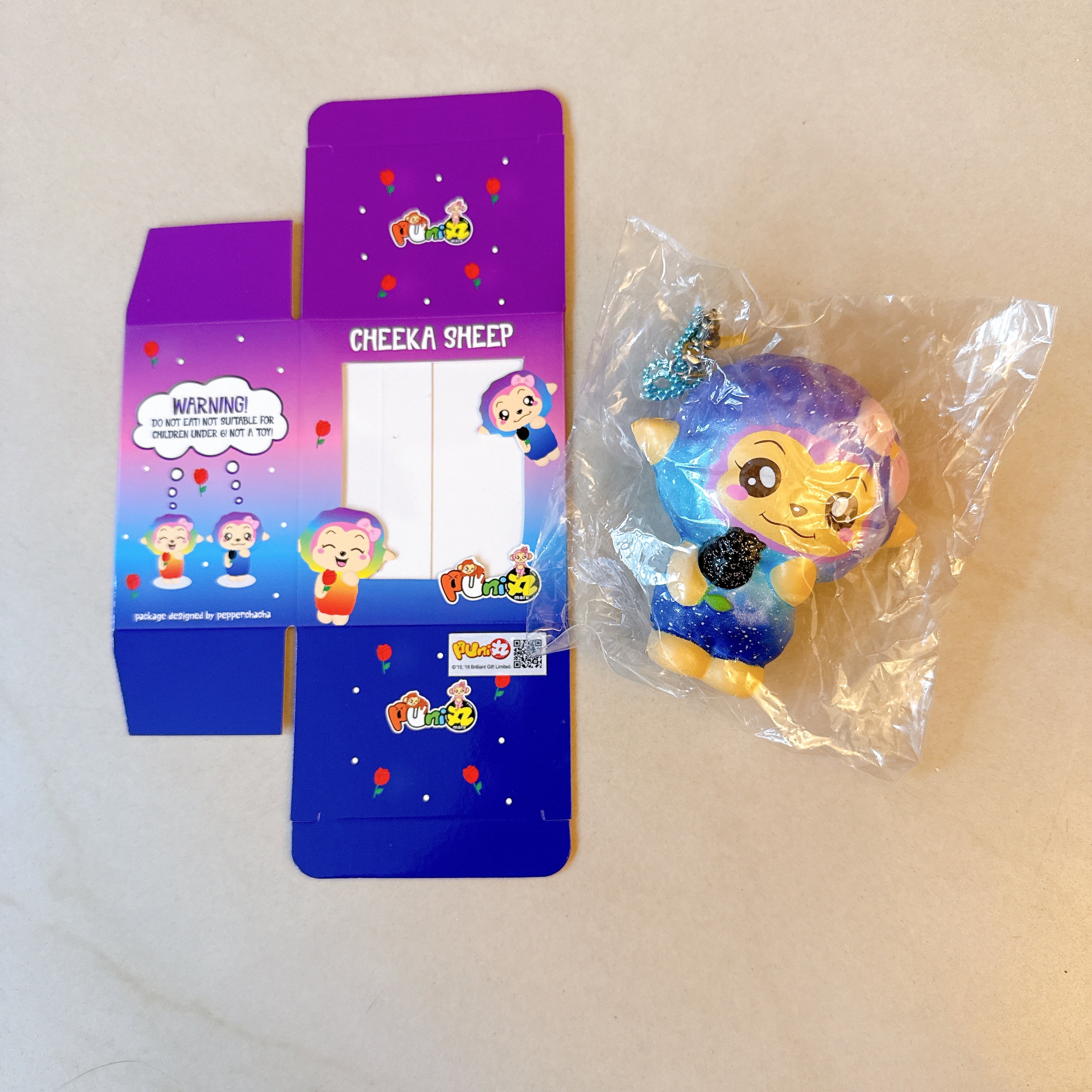 Punimaru Cheeka Sheep Squishy