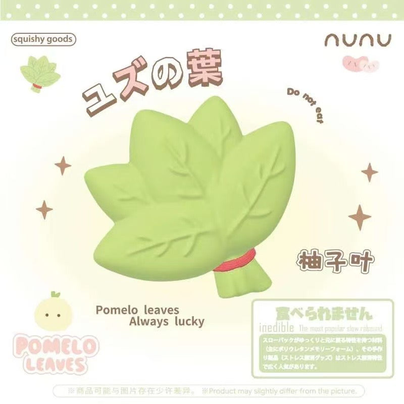 Nunu Pomelo Leave Squishy