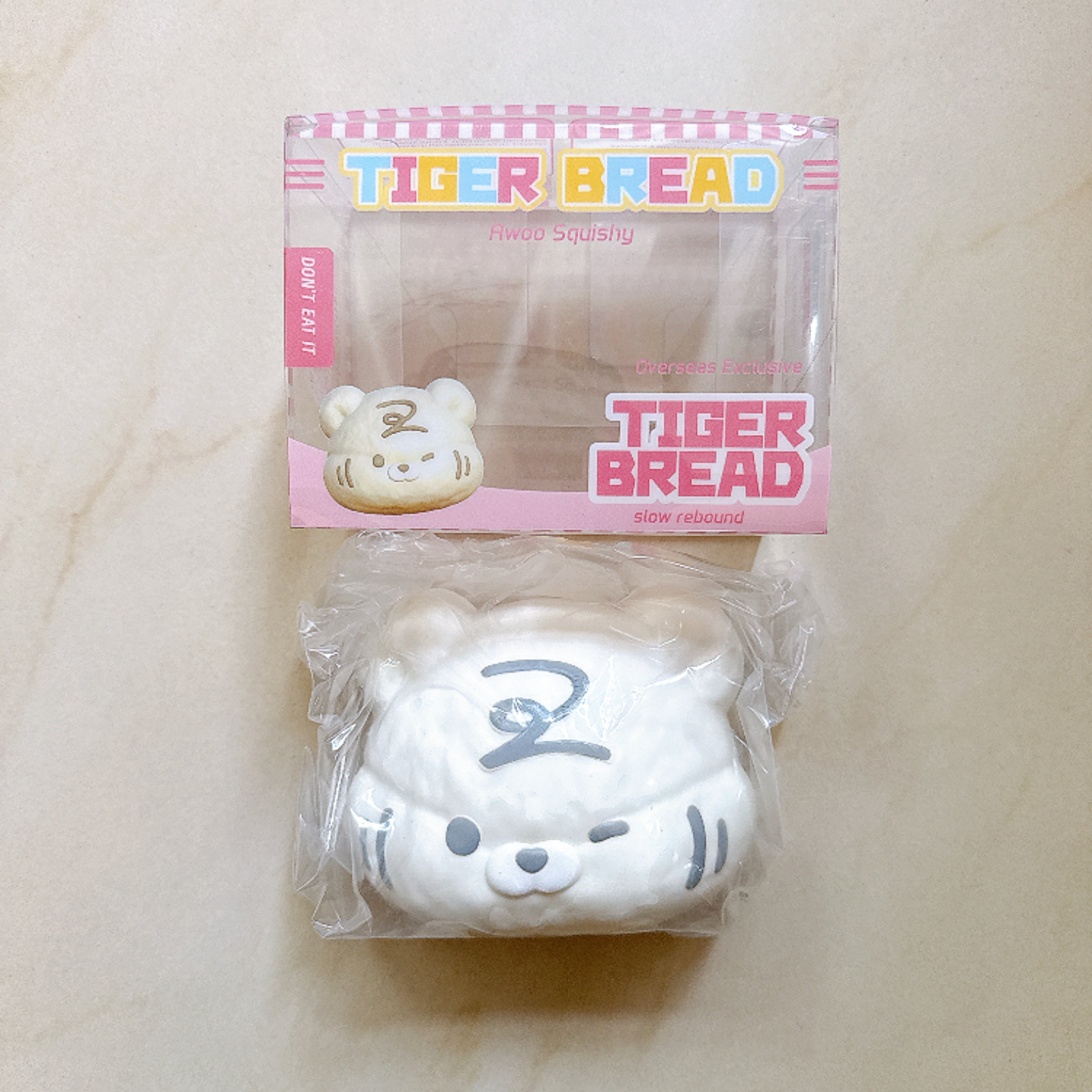 Awoo Tiger Bread Squishy (Overseas Exclusive)