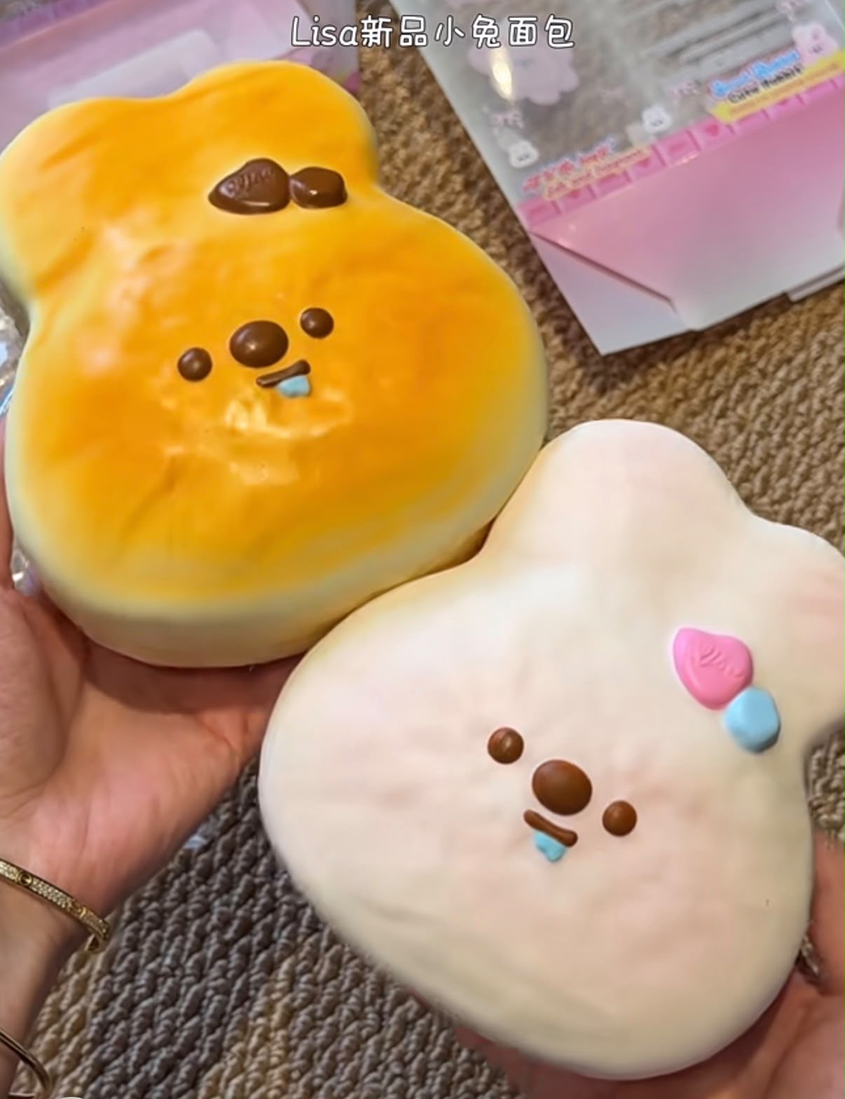 Lisa Rabbit Bread Squishy