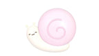 Nunu Pink Snail Squishy