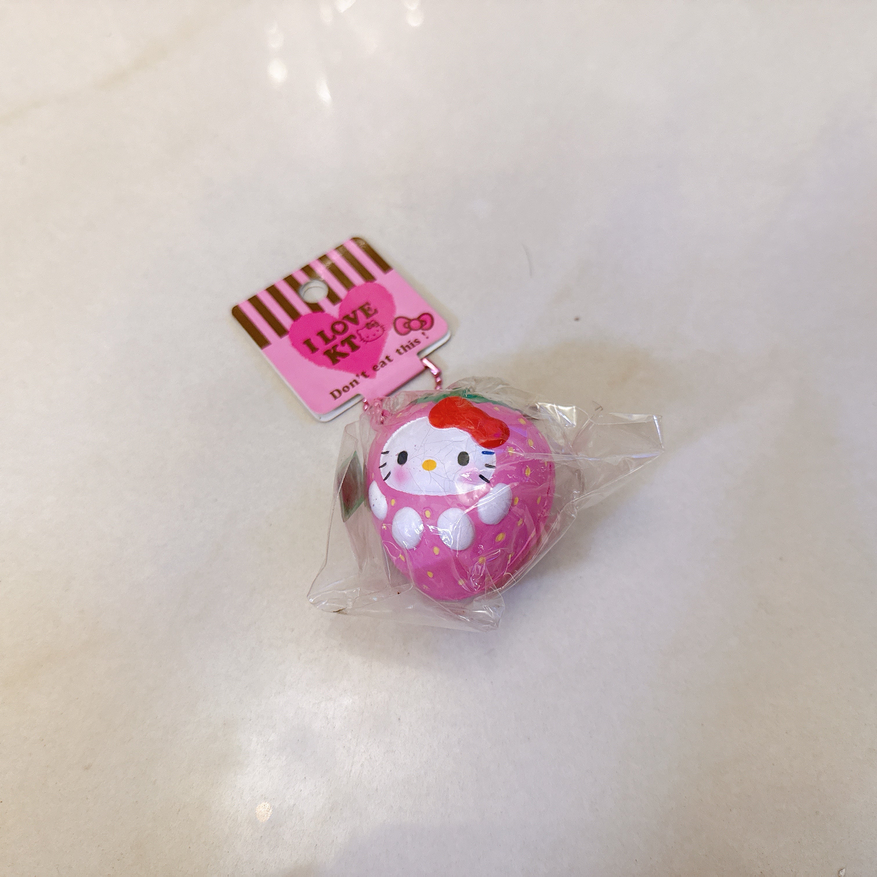 Hello Kitty Strawberry Squishy (2015 License)
