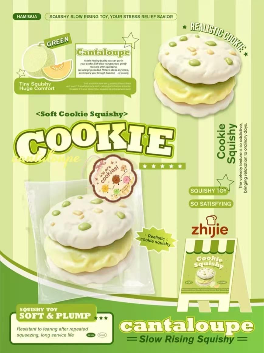 Zhijie Cantaloupe Cookie Squishy