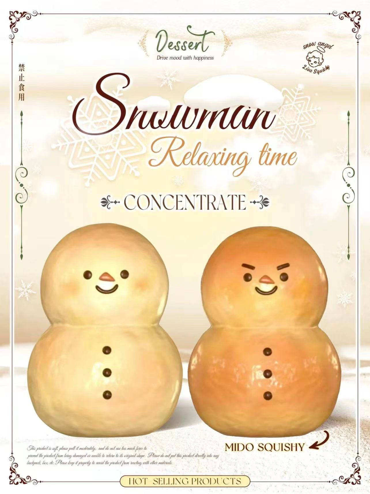 Lisa Snowman Squishy