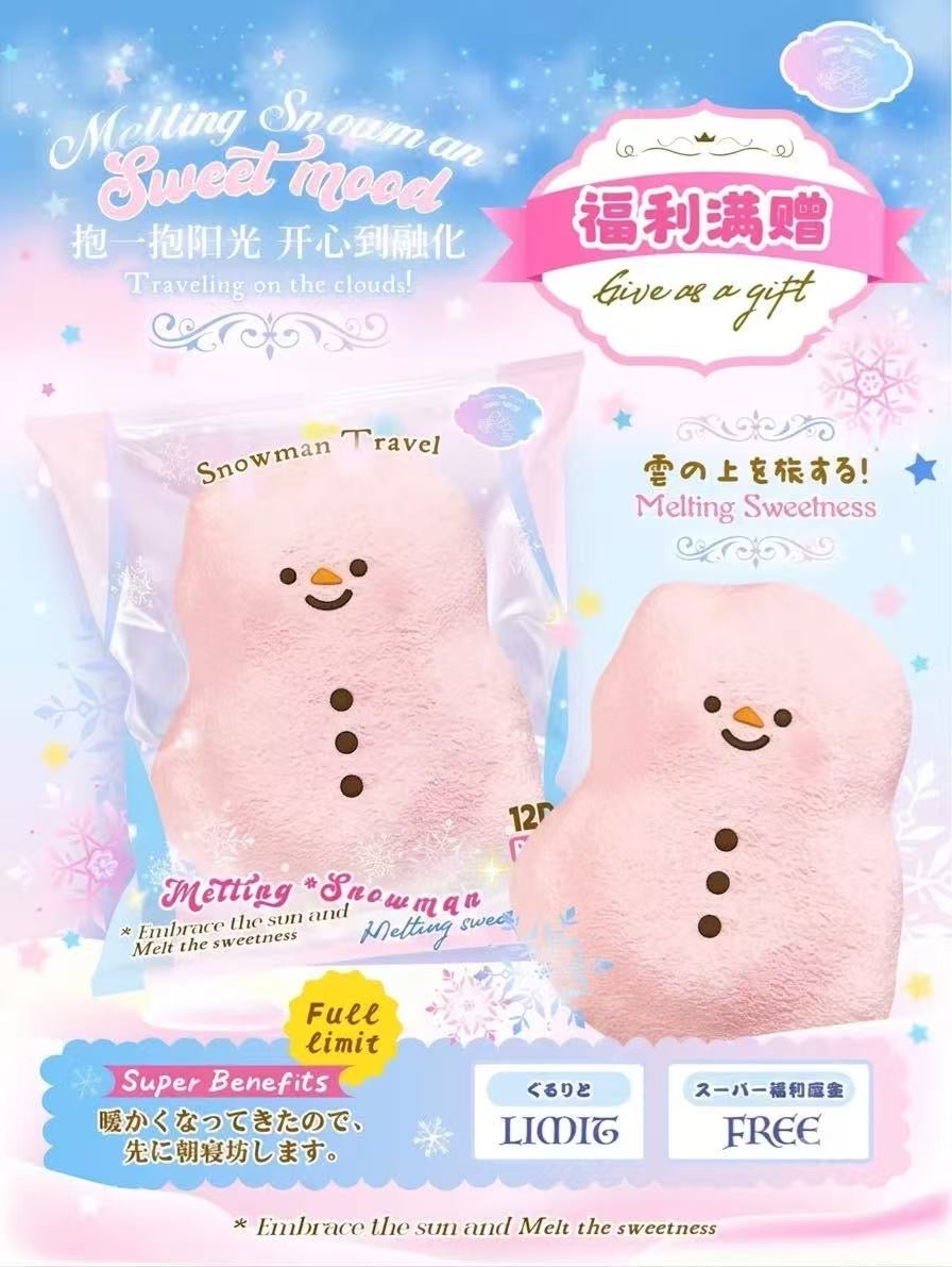 Lisa Melting Snowman Squishy