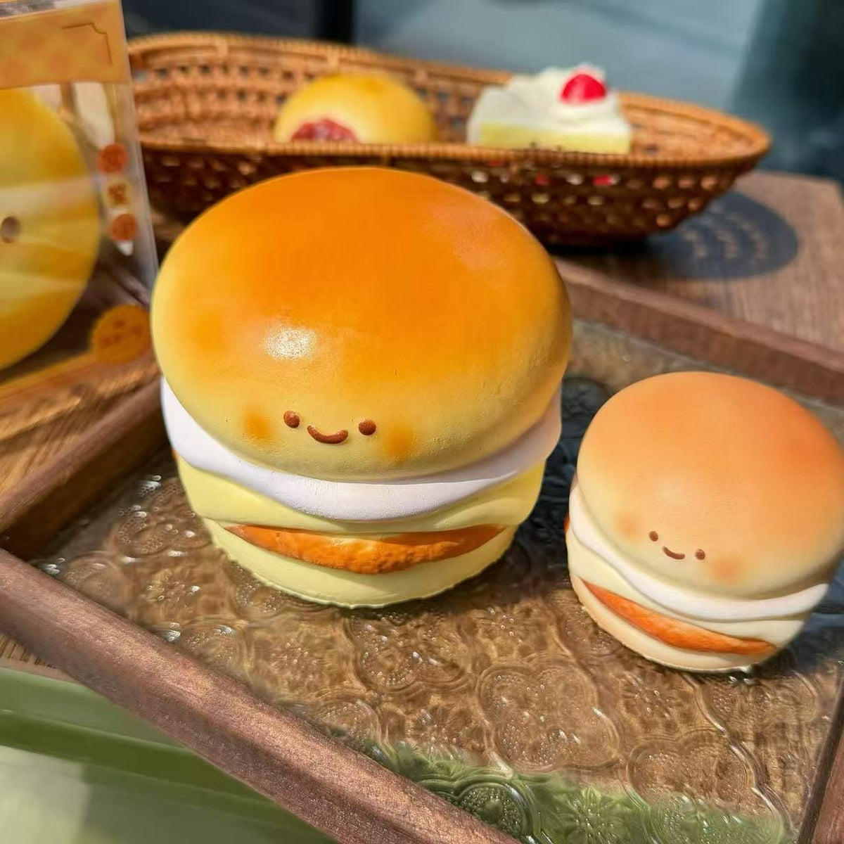 Moozy Jumbo Burger Squishy