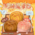 Moozy Pineapple Bun Squishy