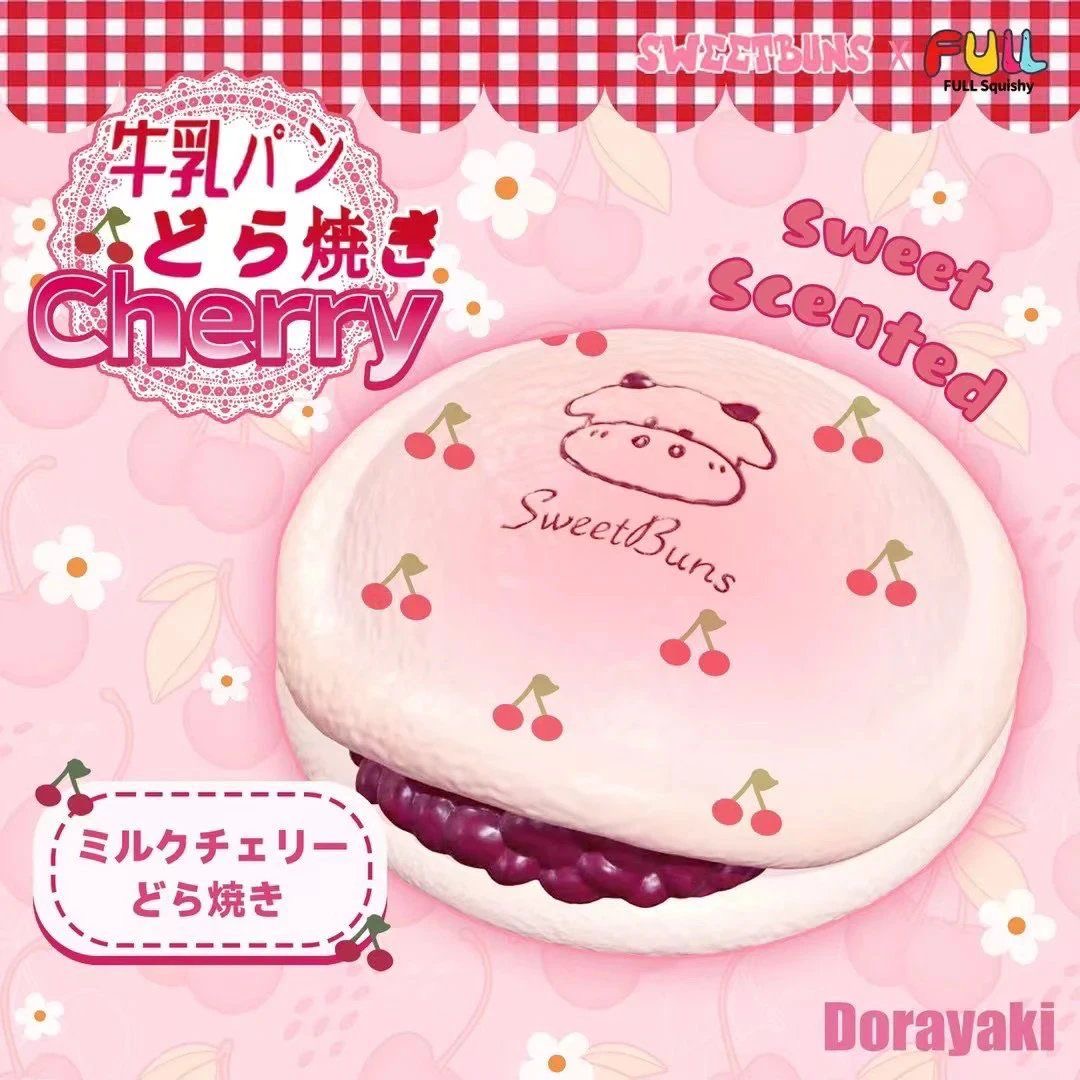 Sweetbuns x Full Squishy Jumbo Cherry Dorayaki