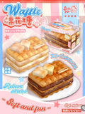 Smilegogo Marshmallow Waffle Squishy