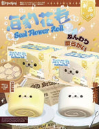 Hachimi Seal Flower Roll Squishy