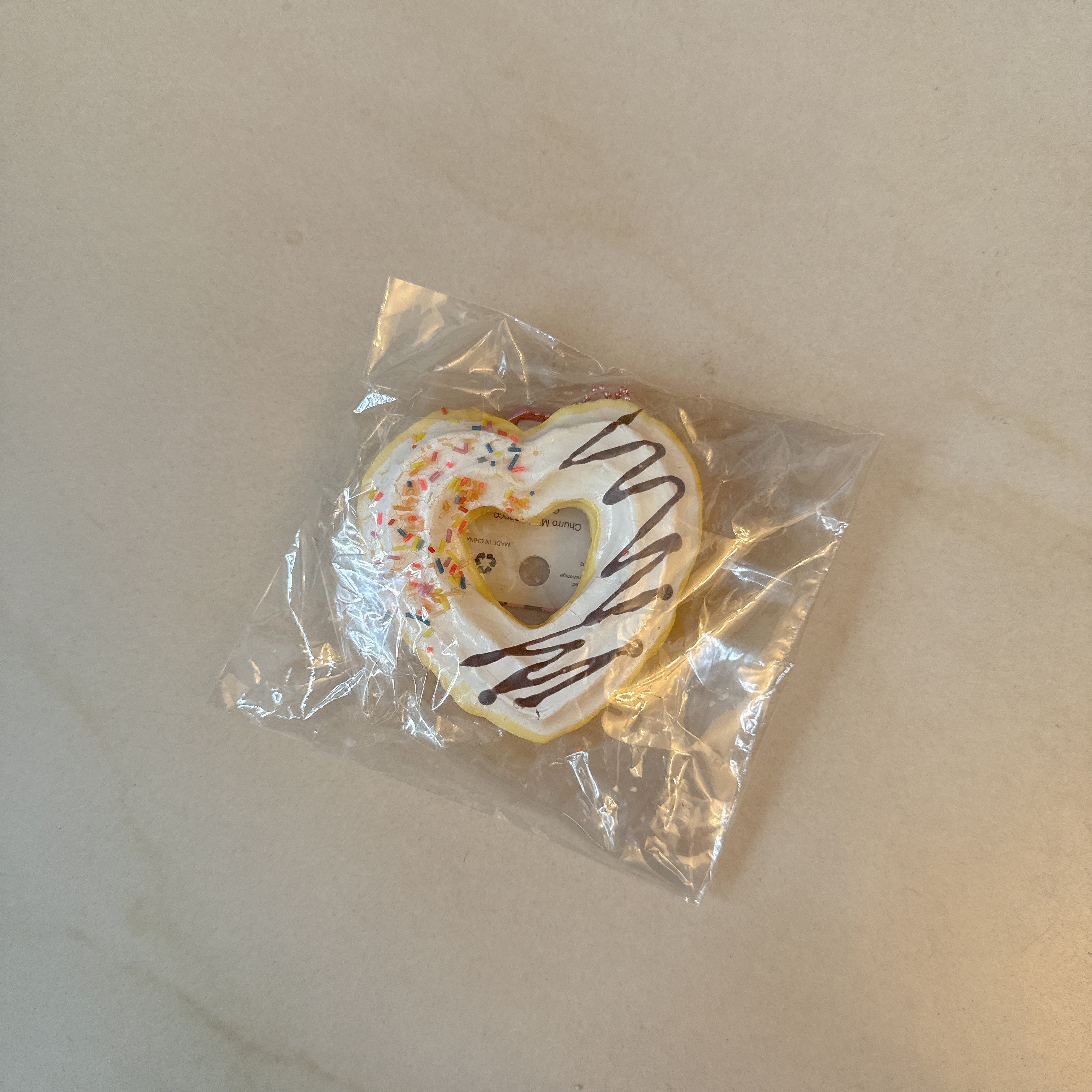 Lucio Heart Donut Squishy