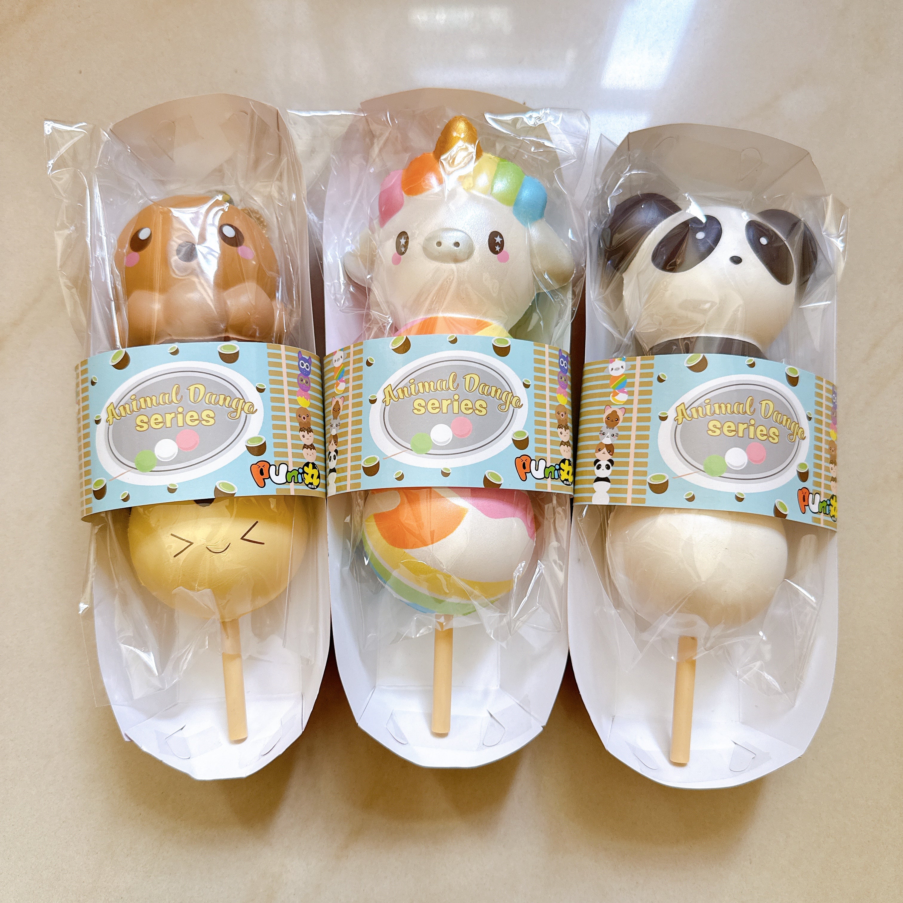 Punimaru Animal Dango Squishy Series