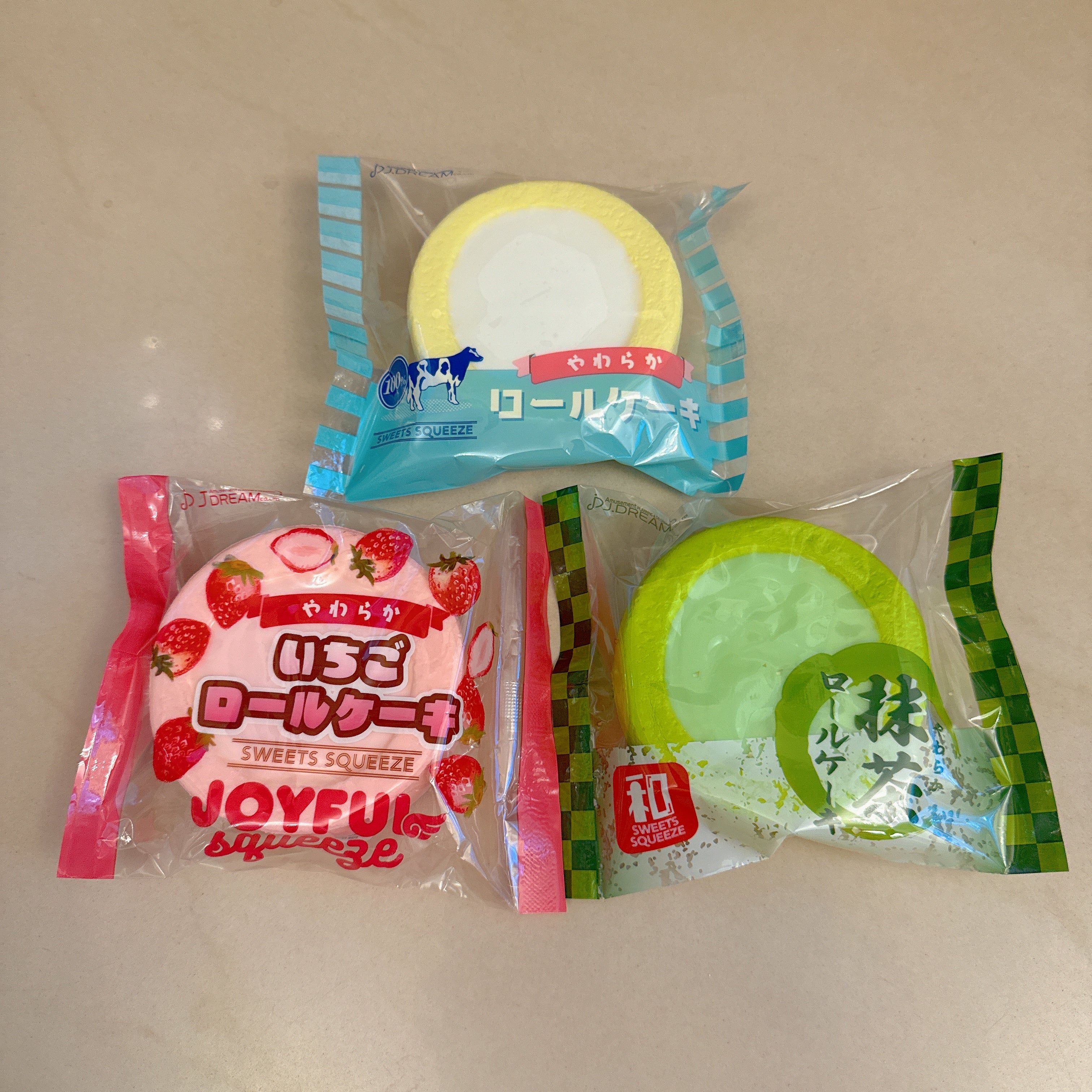 J.Dream Roll Cake Squishy