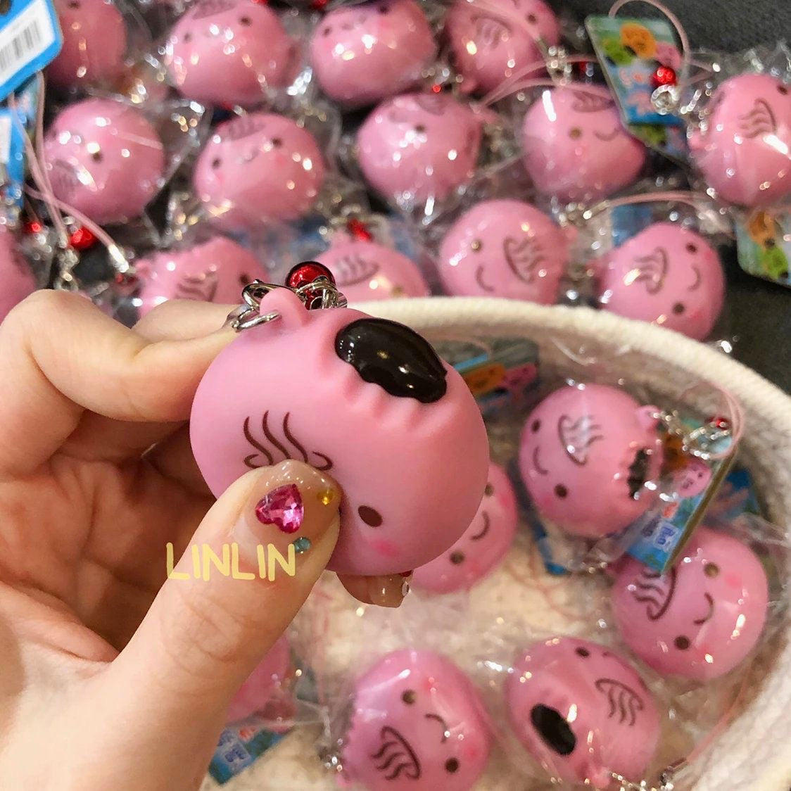 Onsen Bun Squeeze Toy
