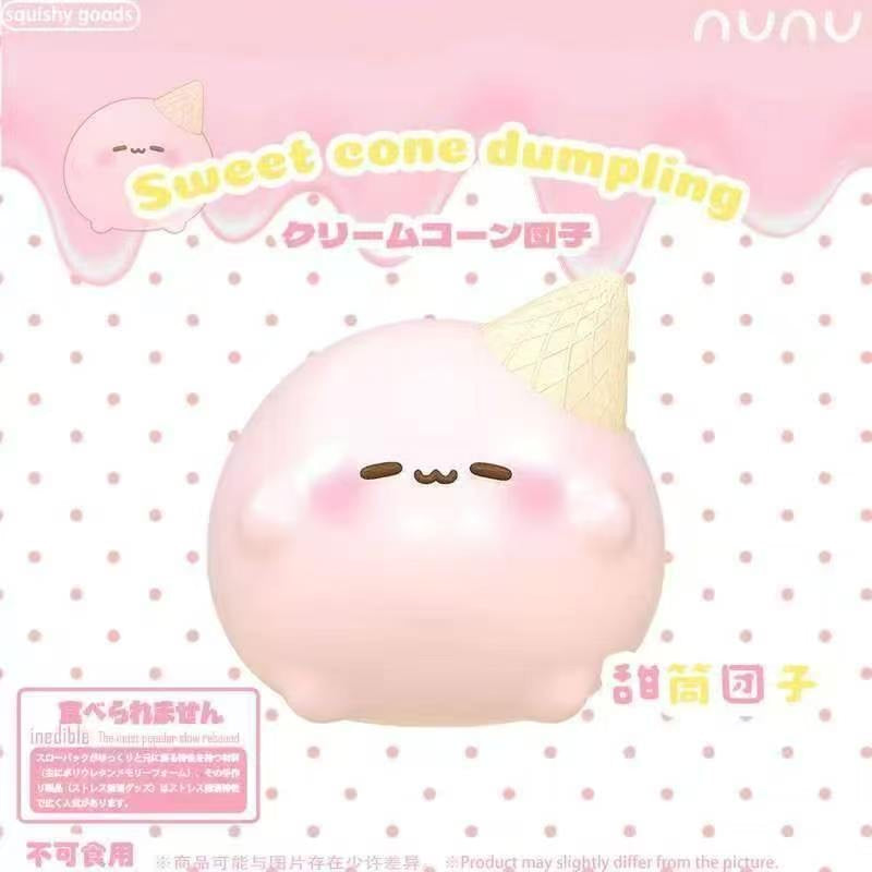 Nunu Sweet Cone Dumpling Squishy