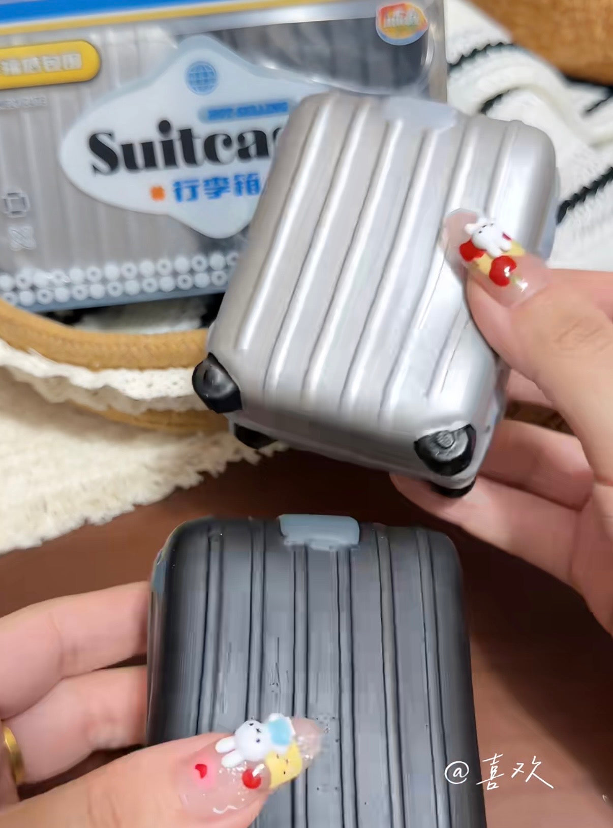 Mido Suitcase Squishy Set