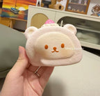 Moozy Bear Strawberry Cream Roll Squishy