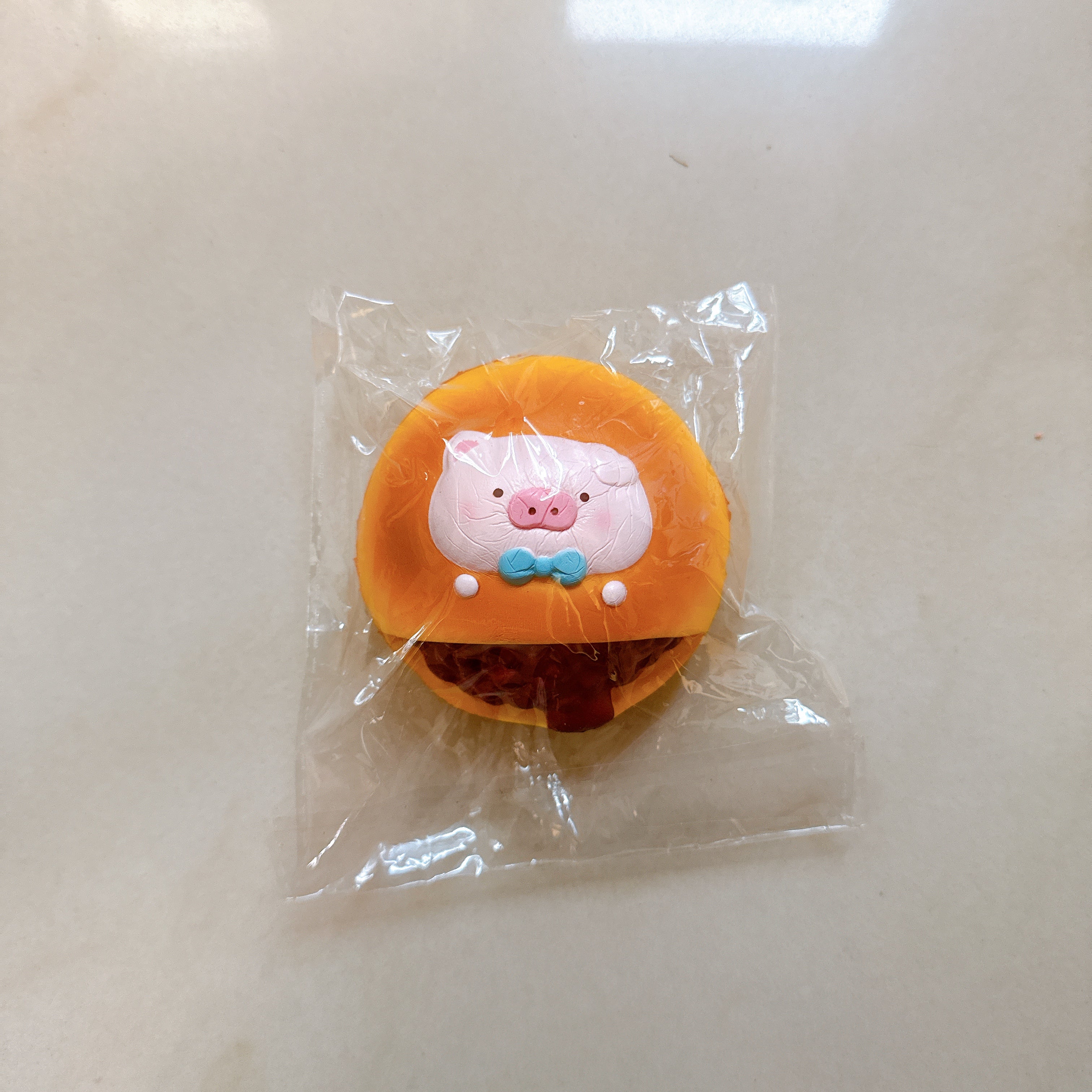 Rare Piggy Red Bean Bun Squishy