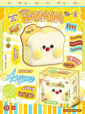 Mido Red Nose Banana Milk Toast Squishy (Thailand Limited Edition)