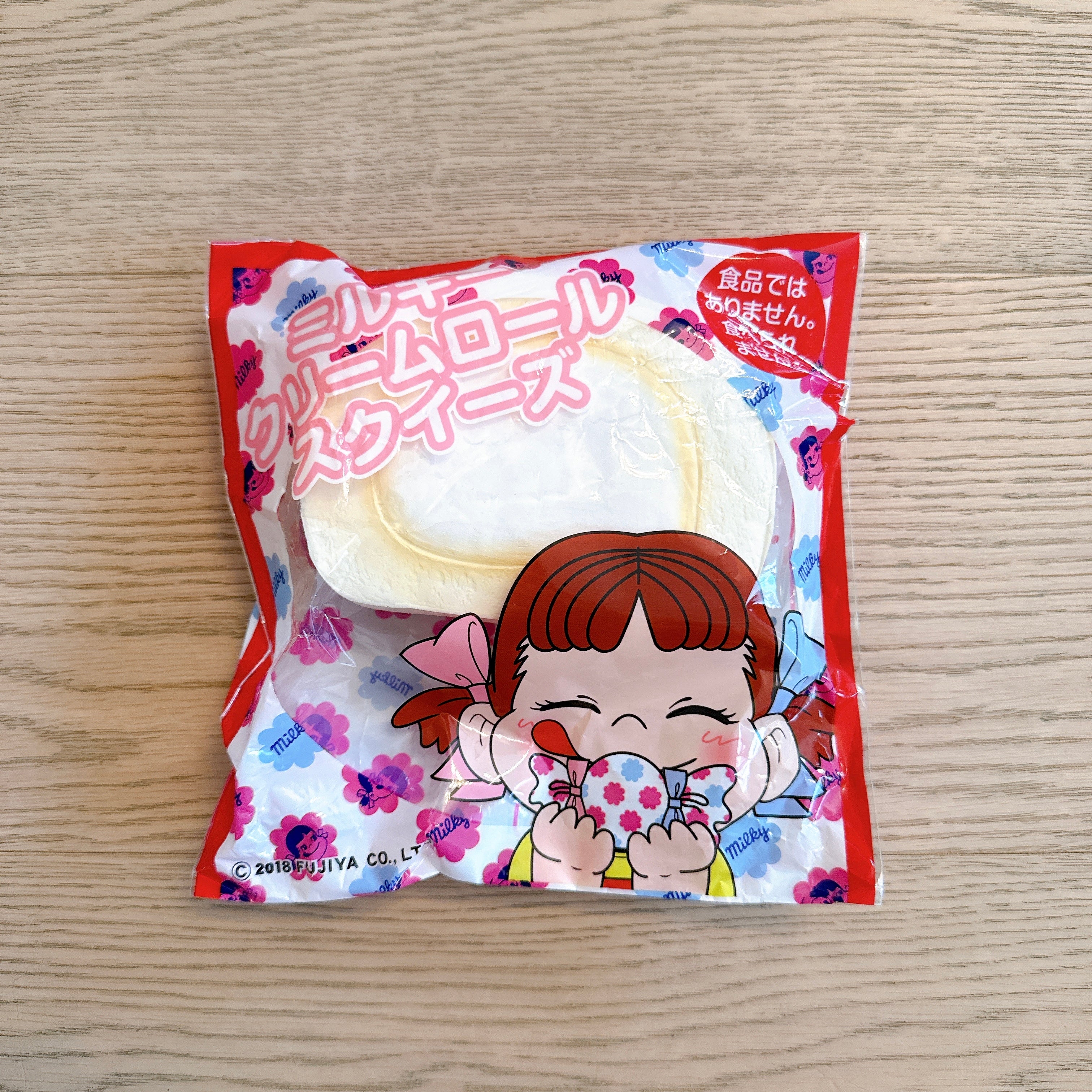 Peko Jumbo Cream Roll Squishy