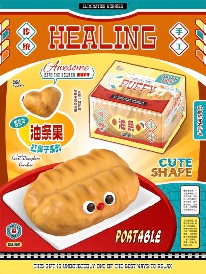 Mido Red Nose Fried Dough Squishy