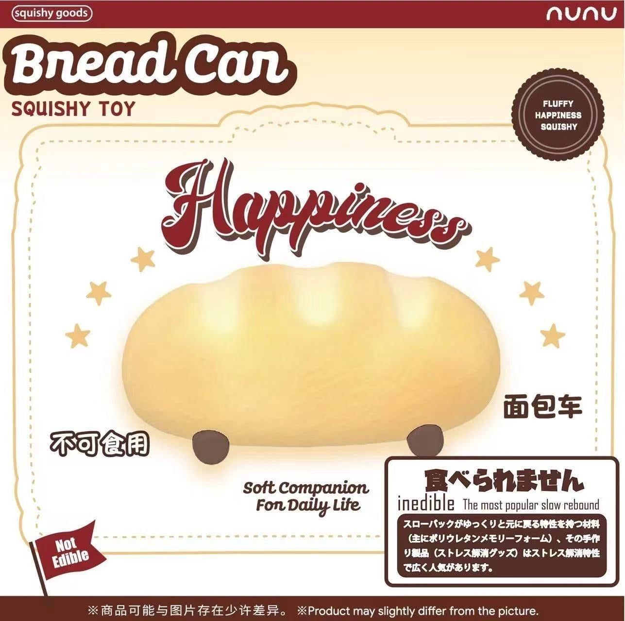 Nunu Bread Car Squishy