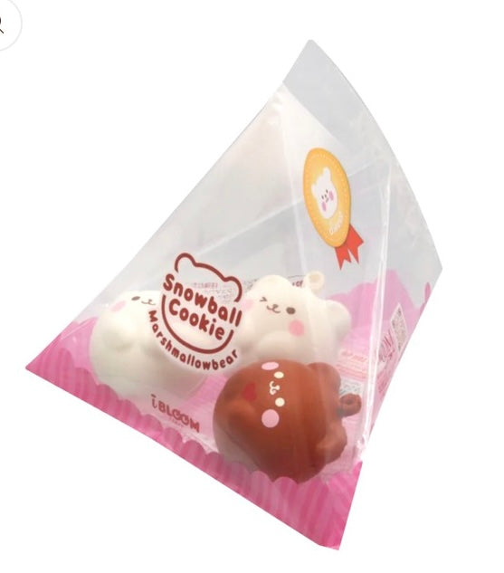 iBloom Snowball Cookie Squishy (Chocolate Flavor)